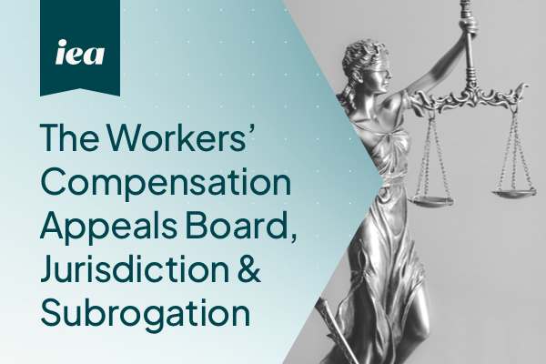 WCLP19: The Workers' Compensation Appeals Board, Jurisdiction, and Subrogation