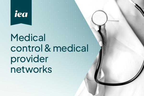 WCLP11: Medical Control and Medical Provider Networks