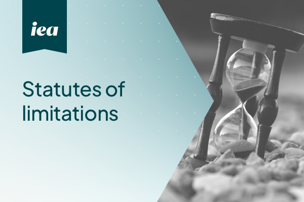 WCLP21: Statutes of Limitations