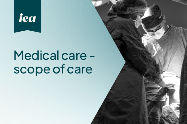WCLP04: Medical Care — Scope of Care
