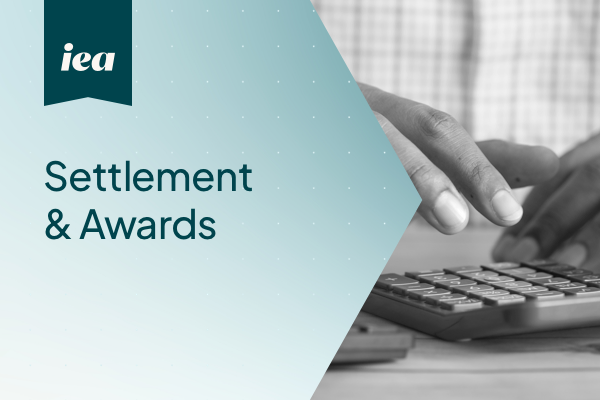 WCLP18: Settlement and Awards